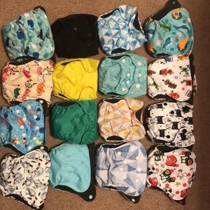 Newborn cloth diapers